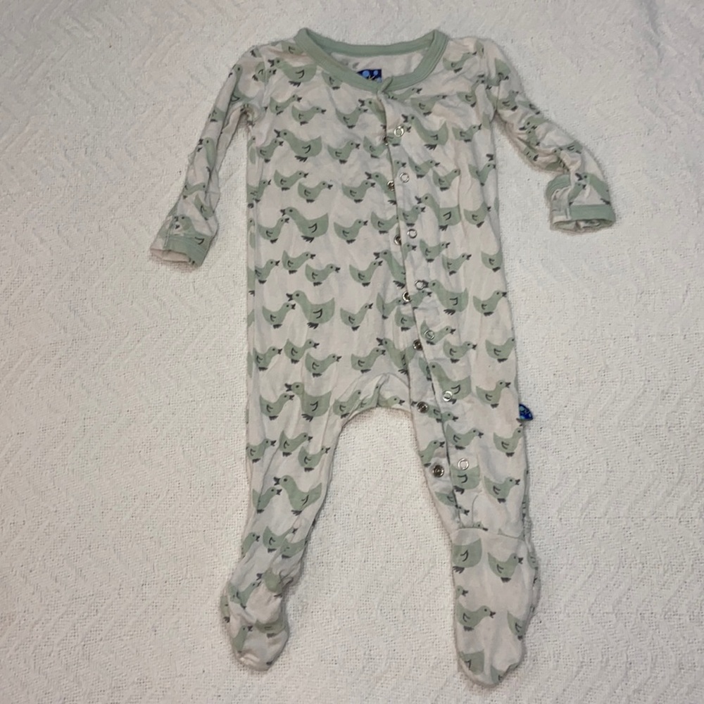 Kickee Pants 3-6m gender Neutral Ducks
